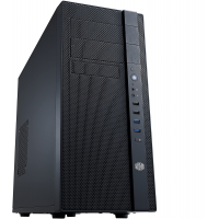 Cooler Master N400 NSE-400-KKN2 Mid-Tower Fully Meshed Front Panel Computer Case (Midnight Black)